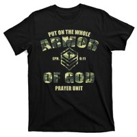 Put On The Whole Armor Of God Prayer Unit T-Shirt