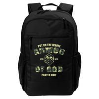 Put On The Whole Armor Of God Prayer Unit Daily Commute Backpack