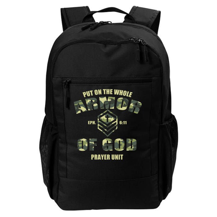 Put On The Whole Armor Of God Prayer Unit Daily Commute Backpack