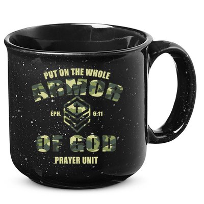 Put On The Whole Armor Of God Prayer Unit 15oz Campfire Ceramic Mug