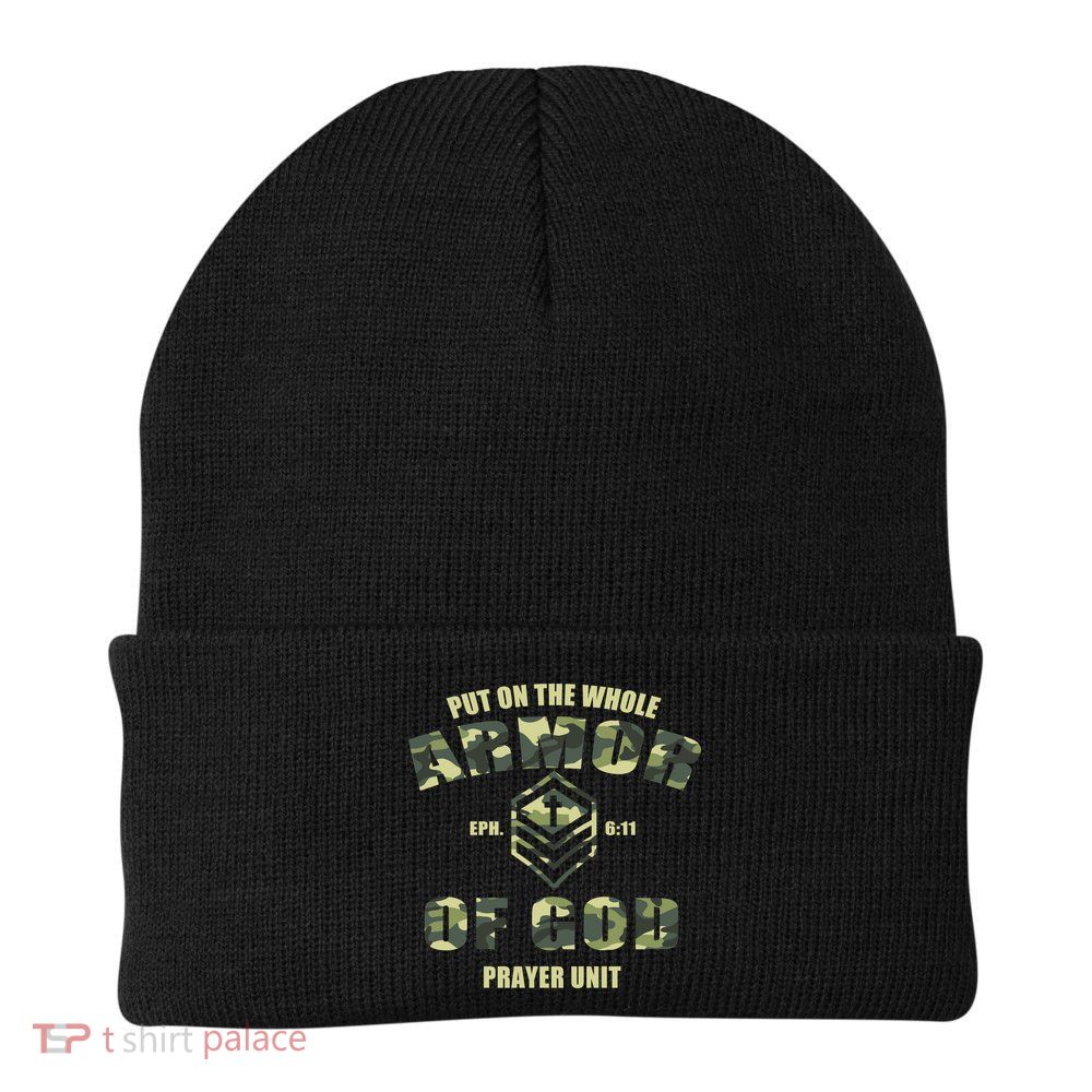 Put On The Whole Armor Of God Prayer Unit Beanie