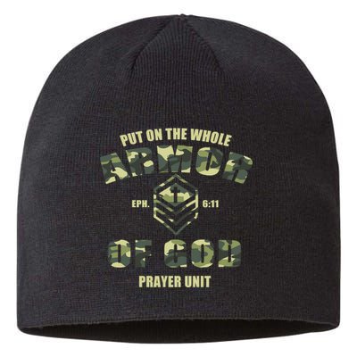 Put On The Whole Armor Of God Prayer Unit Sustainable Beanie