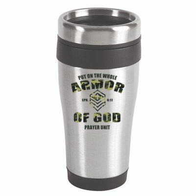 Put On The Whole Armor Of God Prayer Unit 16oz Travel Tumbler