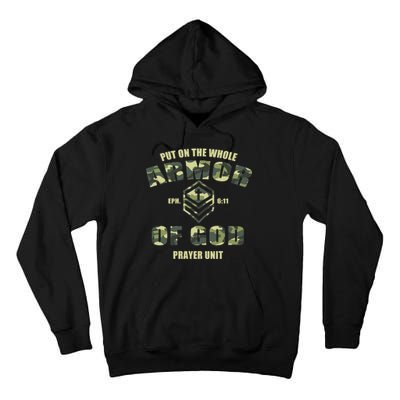 Put On The Whole Armor Of God Prayer Unit Tall Hoodie