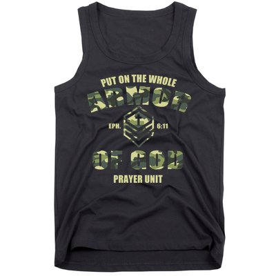 Put On The Whole Armor Of God Prayer Unit Tank Top