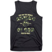 Put On The Whole Armor Of God Prayer Unit Tank Top