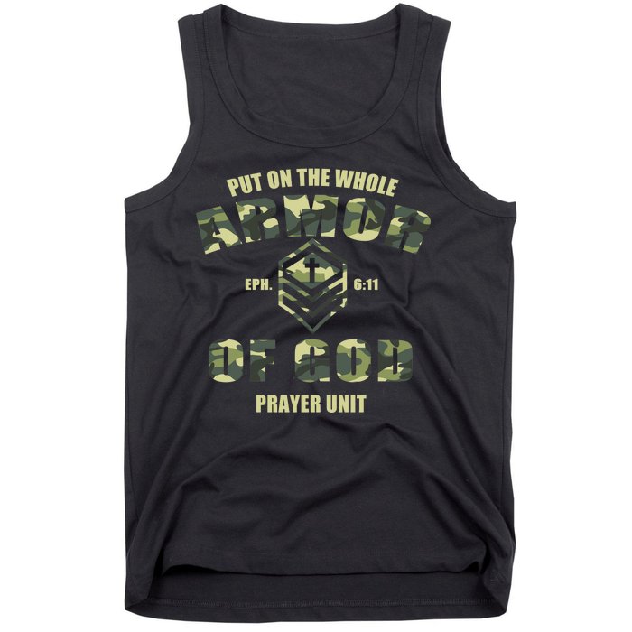 Put On The Whole Armor Of God Prayer Unit Tank Top