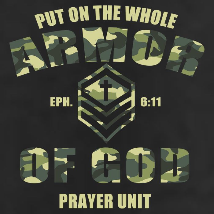 Put On The Whole Armor Of God Prayer Unit Golf Towel