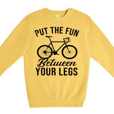 Put The Fun Between Your Legs Premium Crewneck Sweatshirt