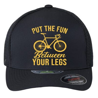 Put The Fun Between Your Legs Flexfit Unipanel Trucker Cap