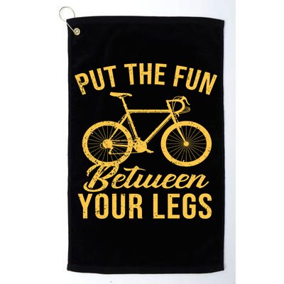 Put The Fun Between Your Legs Golf Towel