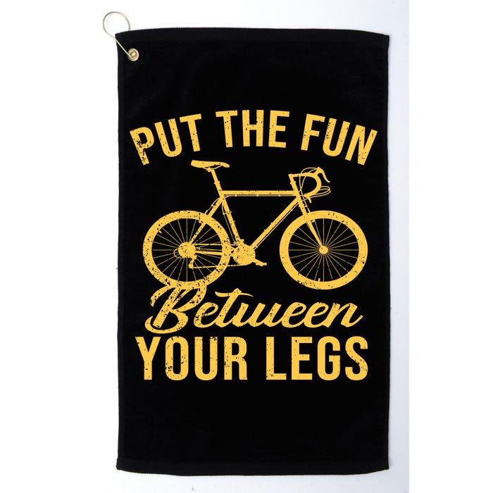 Put The Fun Between Your Legs Golf Towel
