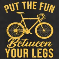 Put The Fun Between Your Legs Golf Towel