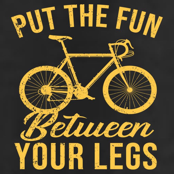 Put The Fun Between Your Legs Golf Towel