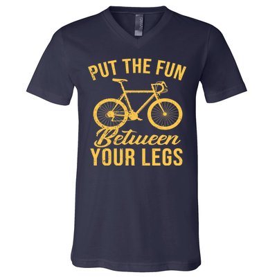 Put The Fun Between Your Legs V-Neck T-Shirt