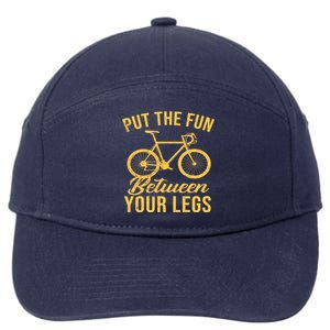 Put The Fun Between Your Legs 7-Panel Snapback Hat