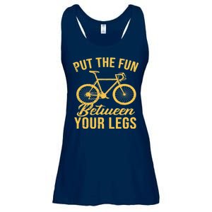 Put The Fun Between Your Legs Ladies Essential Flowy Tank