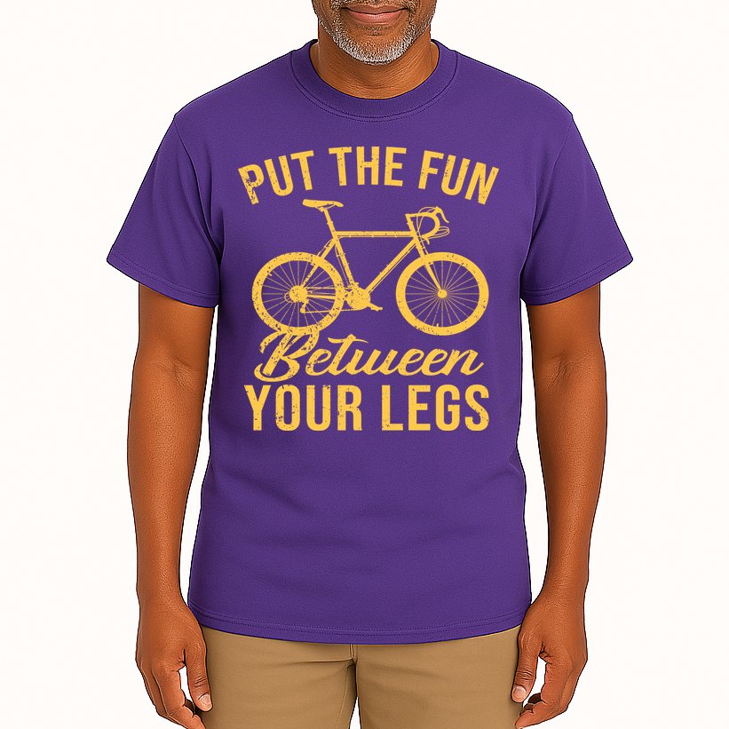 Put The Fun Between Your Legs Tall T-Shirt