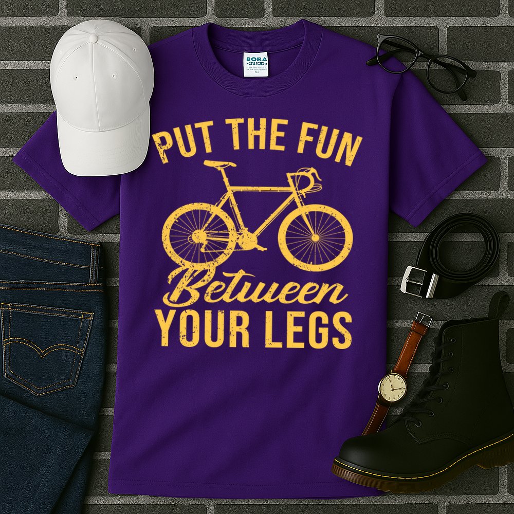 Put The Fun Between Your Legs Tall T-Shirt