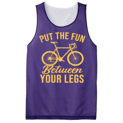 Put The Fun Between Your Legs Mesh Reversible Basketball Jersey Tank