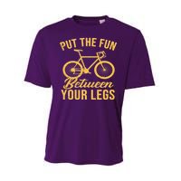 Put The Fun Between Your Legs Performance Sprint T-Shirt