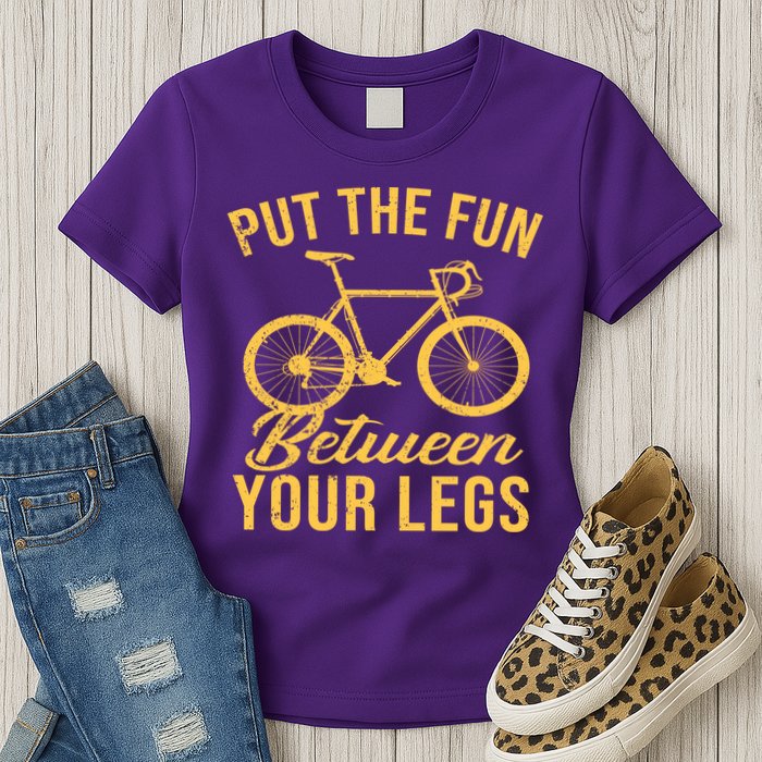 Put The Fun Between Your Legs Womens T-Shirt
