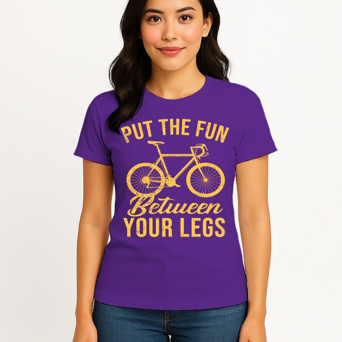 Put The Fun Between Your Legs Womens T-Shirt