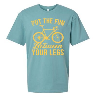 Put The Fun Between Your Legs Sueded Cloud Jersey T-Shirt