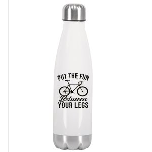 Put The Fun Between Your Legs Stainless Steel Insulated Water Bottle