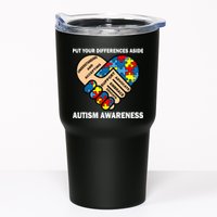 Put Your Differences Aside Autism Awareness Tumbler