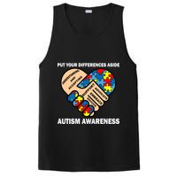 Put Your Differences Aside Autism Awareness PosiCharge Competitor Tank