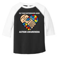 Put Your Differences Aside Autism Awareness Toddler Fine Jersey T-Shirt