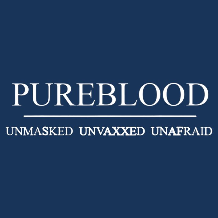 Pureblood Unmasked Unvaxxed Unafraid 7-Panel Snapback Hat