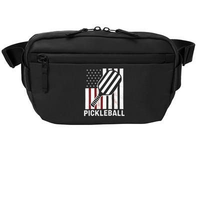 Pickleball Usa Us Flag Pickleball Player Paddleball Lover Gift Crossbody Pack