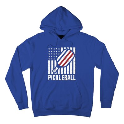 Pickleball Usa Us Flag Pickleball Player Paddleball Lover Great Gift Hoodie