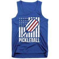 Pickleball Usa Us Flag Pickleball Player Paddleball Lover Great Gift Tank Top