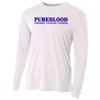 Pureblood Unmaked Unvaxxed Unafraid Cooling Performance Long Sleeve Crew