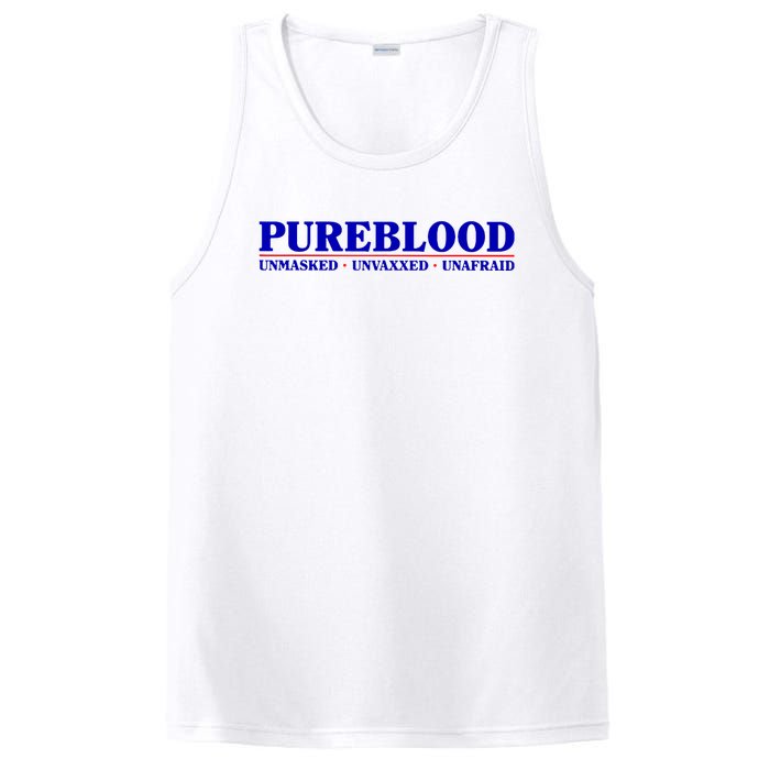 Pureblood Unmaked Unvaxxed Unafraid PosiCharge Competitor Tank