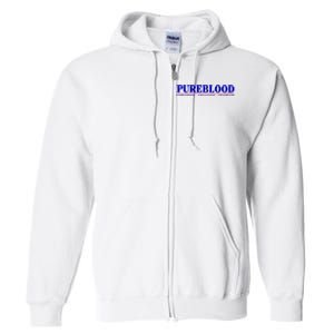 Pureblood Unmaked Unvaxxed Unafraid Full Zip Hoodie