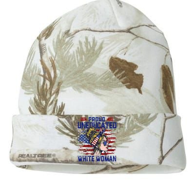 Proud Uneducated White Woman Kati Licensed 12" Camo Beanie