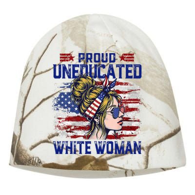 Proud Uneducated White Woman Kati - Camo Knit Beanie