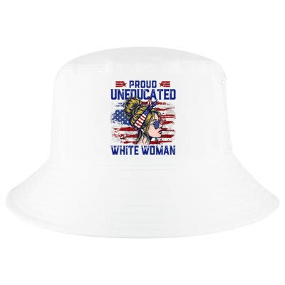 Proud Uneducated White Woman Cool Comfort Performance Bucket Hat