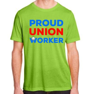 Proud Union Worker Gift Adult ChromaSoft Performance T-Shirt