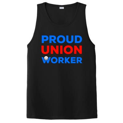 Proud Union Worker Gift PosiCharge Competitor Tank