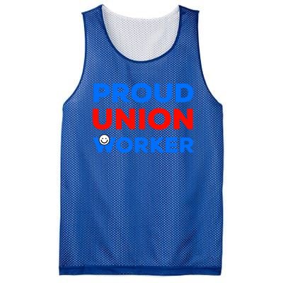 Proud Union Worker Gift Mesh Reversible Basketball Jersey Tank