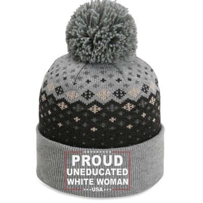 Proud Uneducated White Woman The Baniff Cuffed Pom Beanie