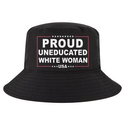 Proud Uneducated White Woman Cool Comfort Performance Bucket Hat