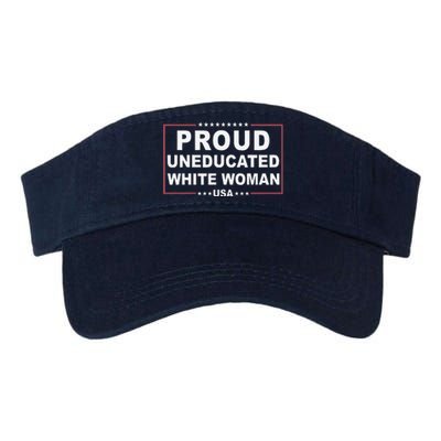 Proud Uneducated White Woman Valucap Bio-Washed Visor