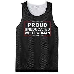 Proud Uneducated White Woman Make American Great Again Protrump 2024 Trump Girl Mesh Reversible Basketball Jersey Tank