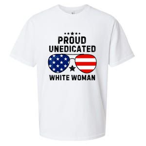 Proud Uneducated White Woman Sueded Cloud Jersey T-Shirt